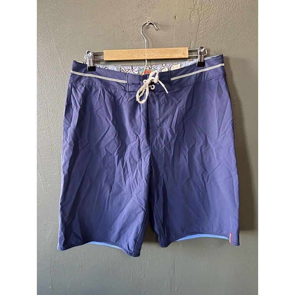 Tommy Bahama Mens Blue Relax Board Shorts Size 34